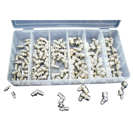 Atd Tools ATD Tools ATD-357 SAE Hydraulic Grease Fitting Assortment - 110 Piece ATD-357